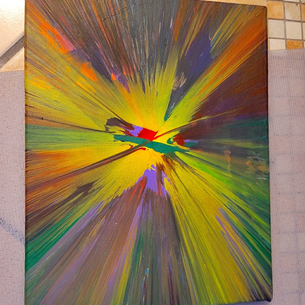 11 x 14 spin art